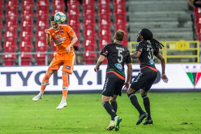 Football. Fortuna I Liga. GKS Tychy - Bruk-Bet Termalica Nieciecza. 01.07.2020