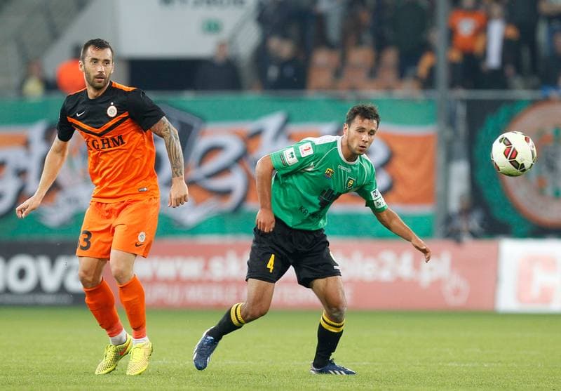 Football. I Liga. Zaglebie Lubin - GKS Katowice. 28.09.2014