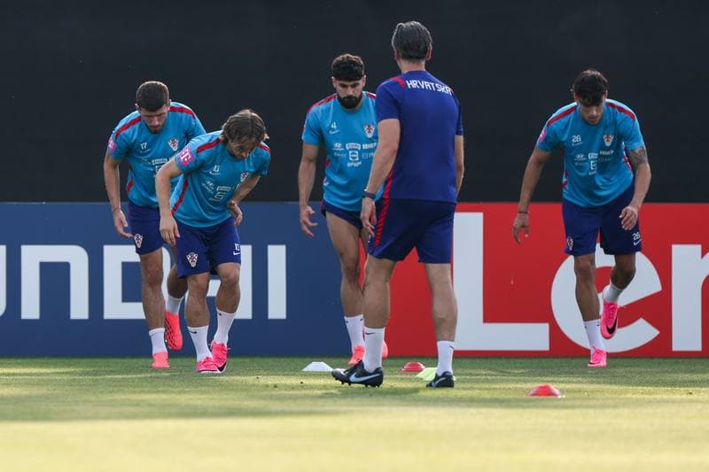 Football. FIFA World Cup 2026. Croatia. Training. 12.06.2026