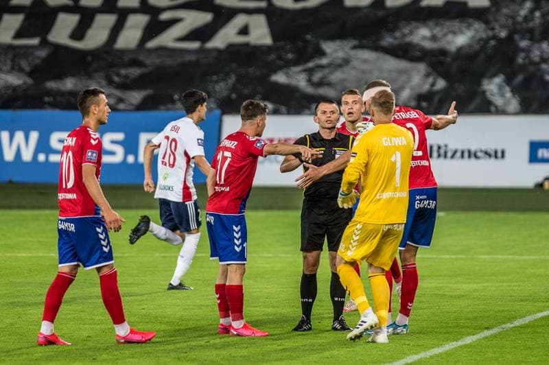 Football. PKO BP Ekstraklasa. Gornik Zabrze - Rakow Czestochowa. 10.07.2020
