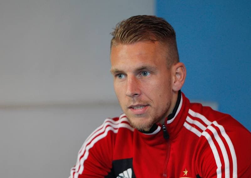 Football. Gornik Zabrze. Press Conference. 02.10.2014