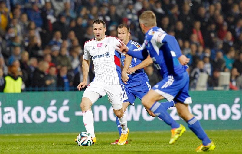 Football. T-Mobile Ekstraklasa. Ruch Chorzow - Gornik Zabrze. 04.10.2014