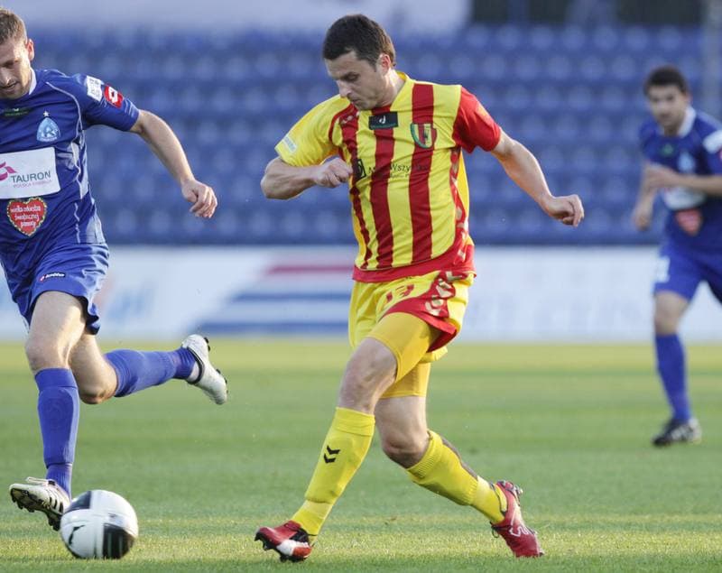 Football. T-Mobile Ekstraklasa. Ruch Chorzow - Korona Kielce. 10.12.2011