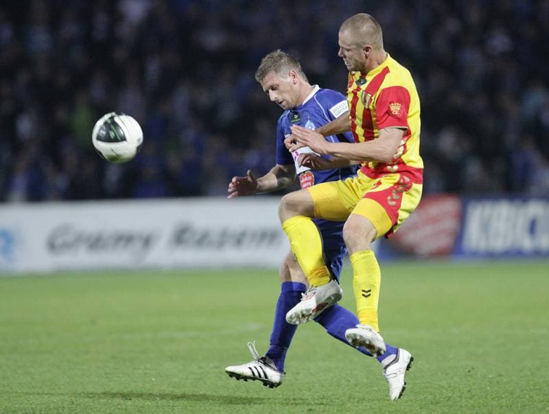 Football. T-Mobile Ekstraklasa. Ruch Chorzow - Korona Kielce. 10.12.2011