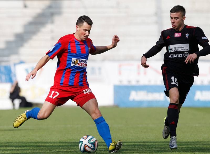 Football. III Liga. Gornik II Zabrze - Polonia Bytom. 05.10.2014