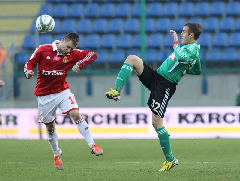 Football. T-Mobile Ekstraklasa. Wisla Krakow - Legia Warsaw. 13.04.2013