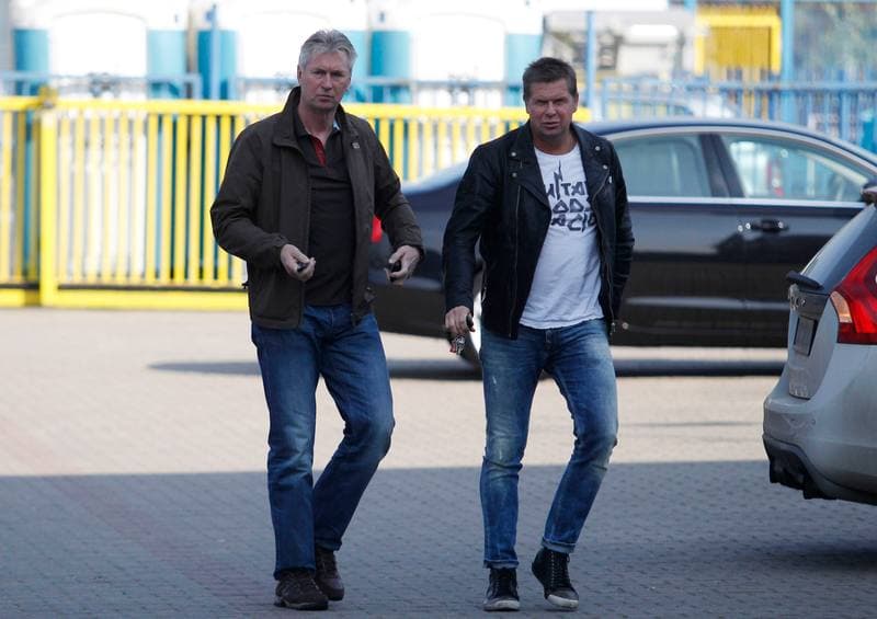 Football. Ruch Chorzow. Press Conference. 06.10.2014
