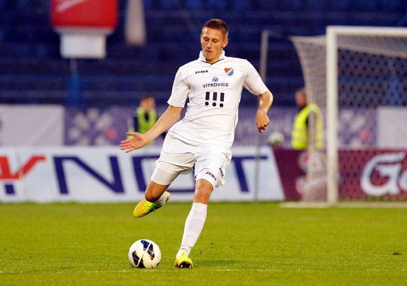 Football. FACR Cup. Banik Ostrava - 1. FC Slovacko. 08.10.2014