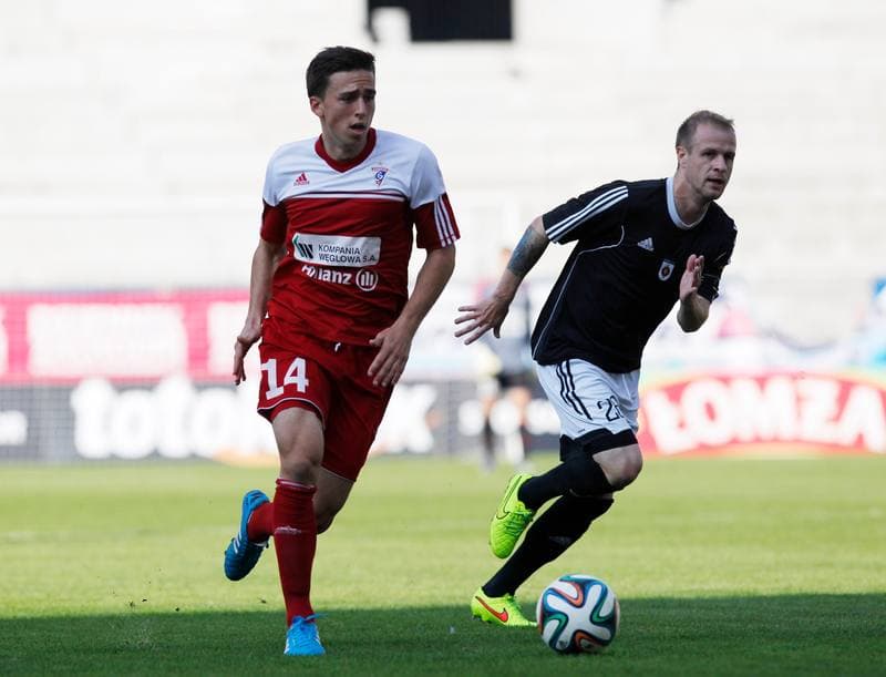 Football. Friendly Match. Gornik Zabrze - MFK Ruzomberok. 10.10.2014