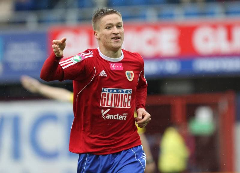 Football. T-Mobile Ekstraklasa. Piast Gliwice - Slask Wroclaw. 12.05.2013