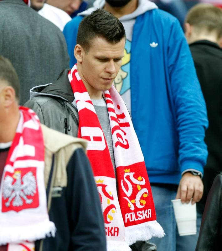 Football. UEFA European Qualifiers. Poland - Scotland. 14.10.2014