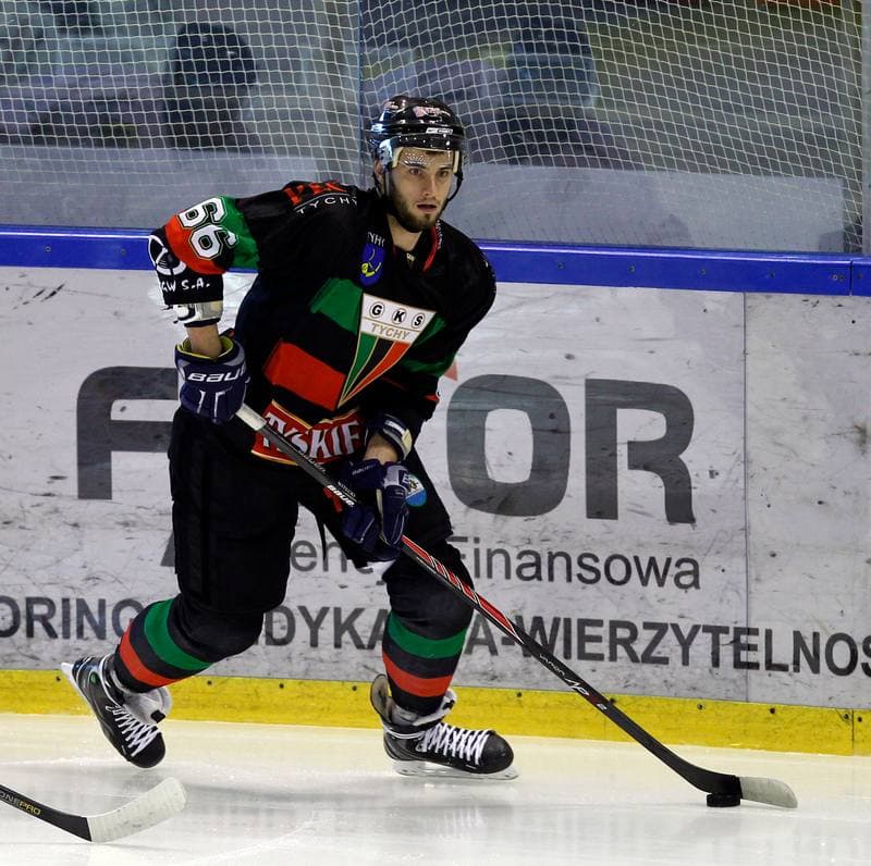 Ice Hockey. Polska Hokej Liga. Naprzod Janow - GKS Tychy. 19.10.2014
