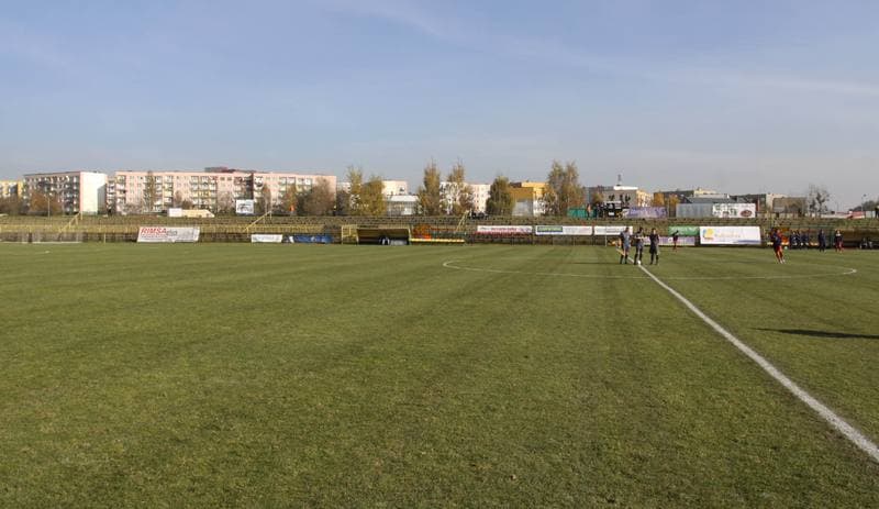 Football. Bytom I liga. Ruch Radzionkow - Piast Gliwice. 30.10.2010