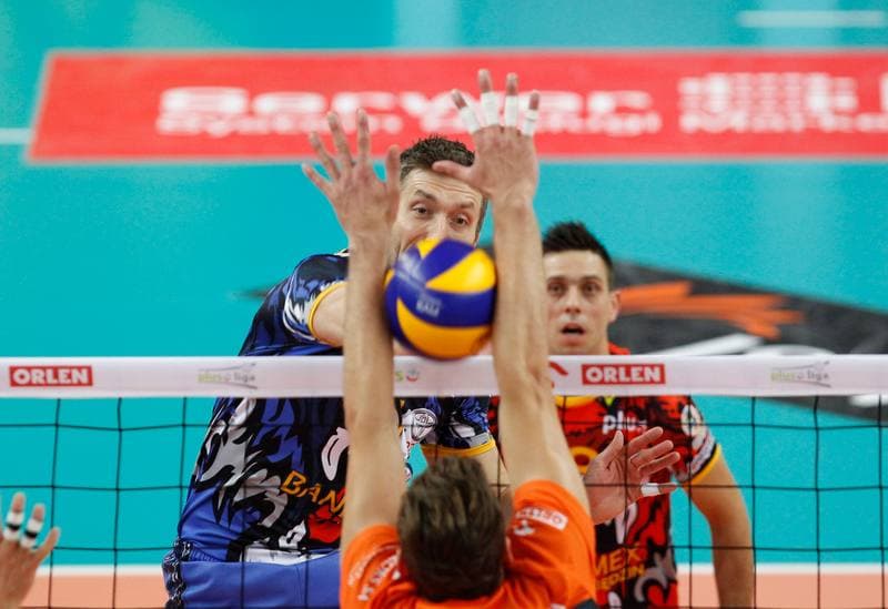Volleyball. PlusLiga. Jastrzebski Wegiel - MKS Banimex Bedzin. 22.10.2014