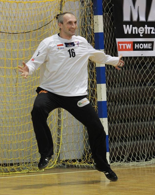 Handball. Friendly Match. Gornik Zabrze - MKS Piotrkowianin Piotrkow Trybunalski. 30.08.2013