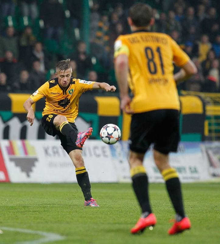 Football. I Liga. GKS Katowice - Dolcan Zabki. 25.10.2015