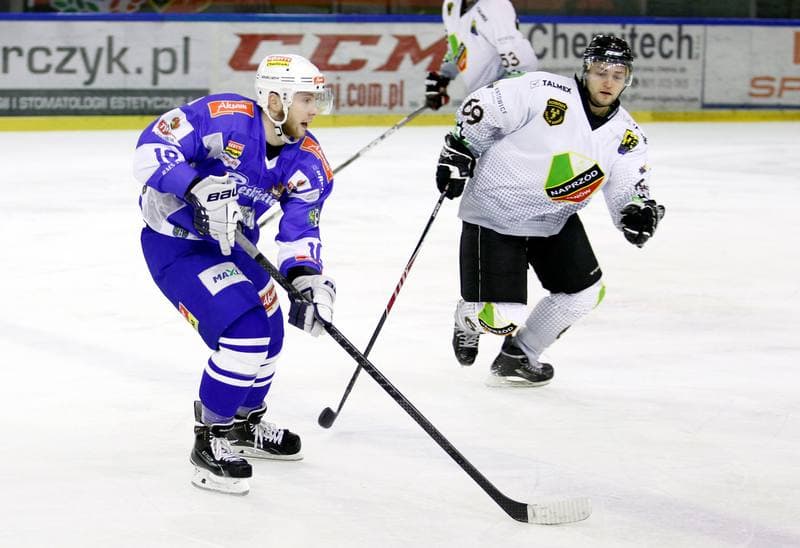 Ice Hockey. Polska Hokej Liga. Naprzod Janow - Unia Oswiecim. 26.10.2014