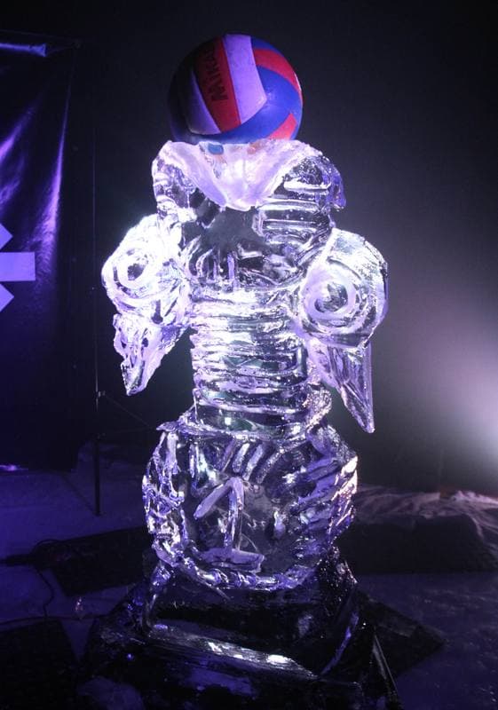 Ice Sculpture Show. Katowice. 12.09.2013