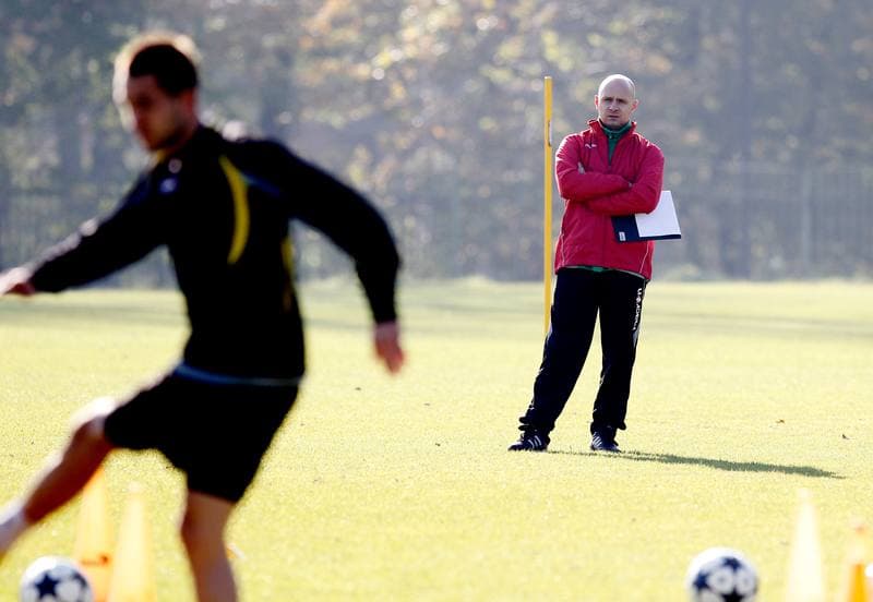 Football. GKS Katowice. Training. 29.10.2014