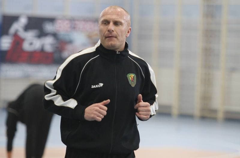Football. Ruch Radzionkow. Training. 05.01.2011