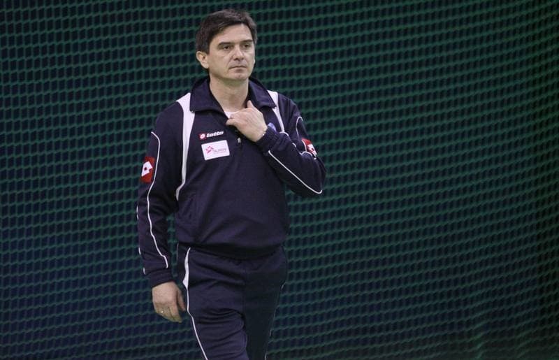 Football. Ruch Chorzow. Training. 10.01.2011