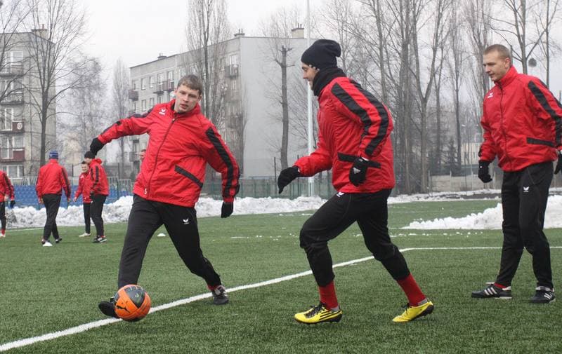 Football. Gornik Zabrze. Training. 12.07.2011
