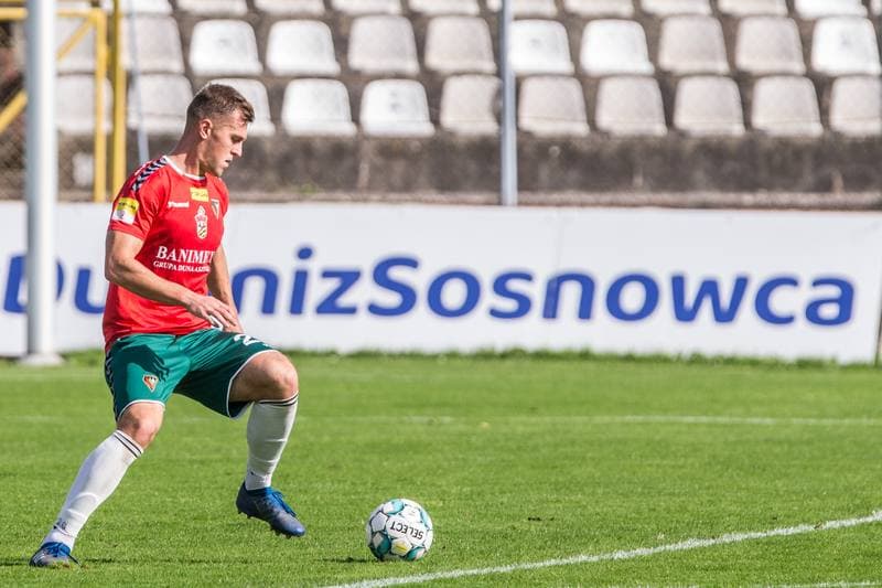 Football. Fortuna I Liga. Zaglebie Sosnowiec - Sandecja Nowy Sacz. 03.10.2020