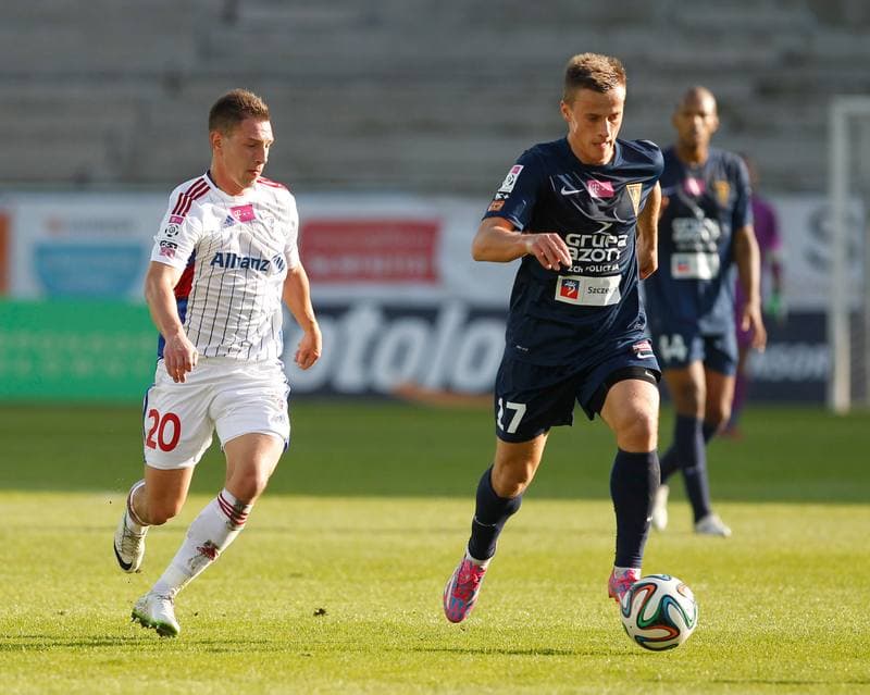 Football. T-Mobile Ekstraklasa. Gornik Zabrze - Pogon Szczecin. 02.11.2014