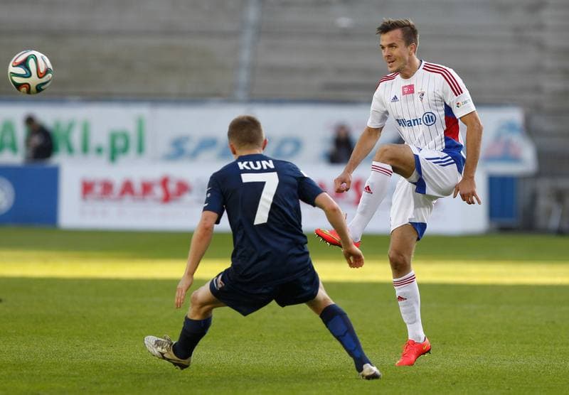 Football. T-Mobile Ekstraklasa. Gornik Zabrze - Pogon Szczecin. 02.11.2014