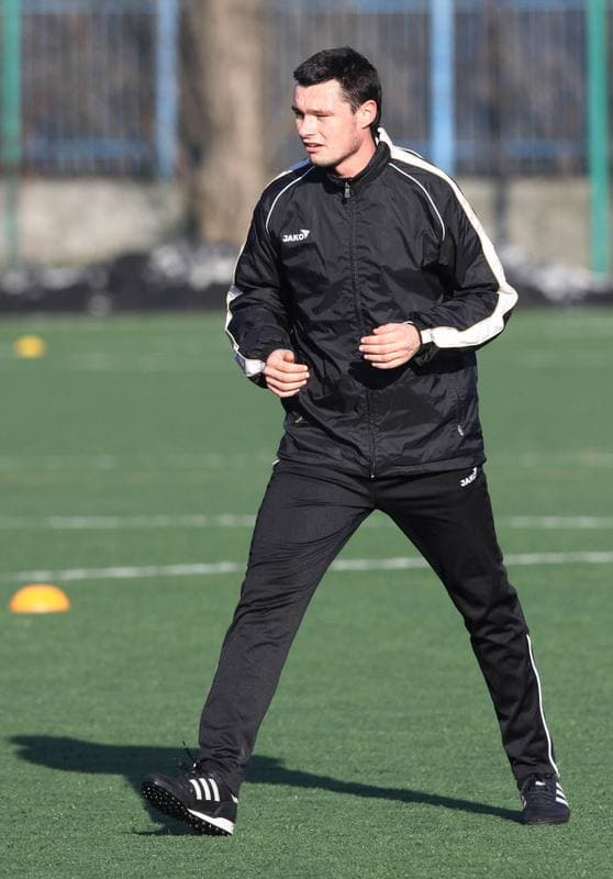 Football. Ruch Radzionkow. Training. 05.01.2011