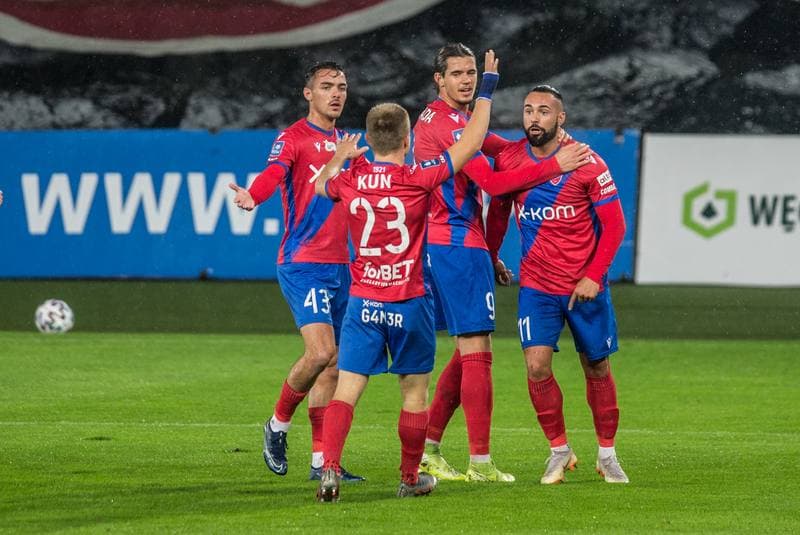 Football. PKO BP Ekstraklasa. Gornik Zabrze - Rakow Czestochowa. 17.10.2020