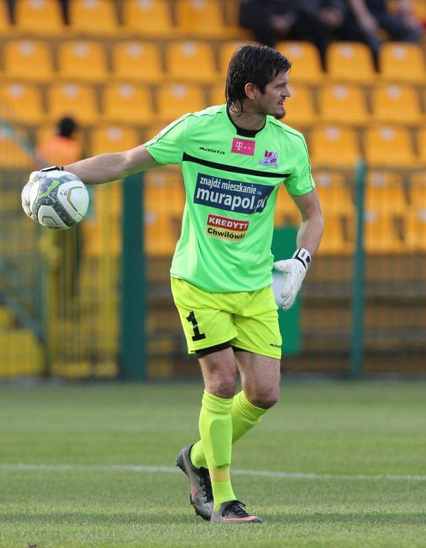 Football. T-Mobile Ekstraklasa. Podbeskidzie Bielsko Biala - Ruch Chorzow. 03.08.2014