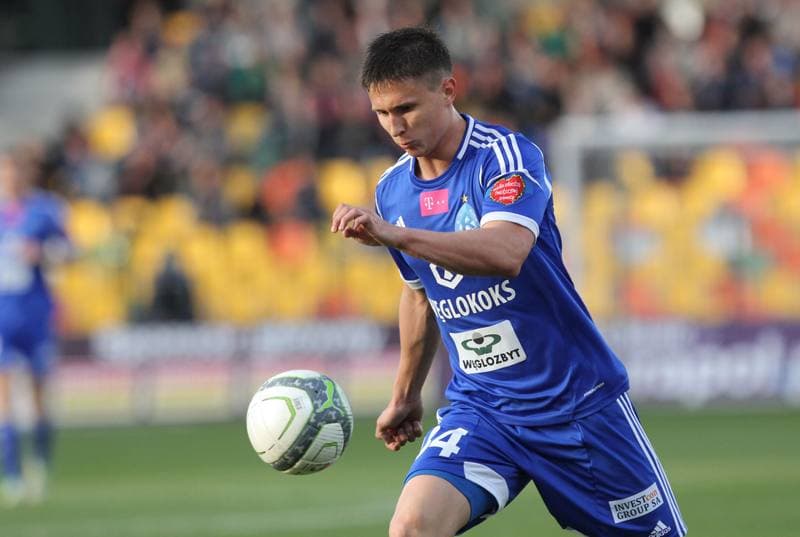 Football. T-Mobile Ekstraklasa. Podbeskidzie Bielsko Biala - Ruch Chorzow. 03.08.2014