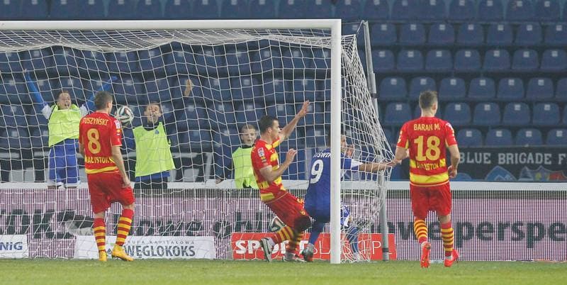 Football. PKO BP Ekstraklasa. Ruch Chorzow - Jagiellonia Bialystok. 11.12.2015