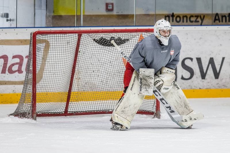 Ice Hockey. Poland national team. Training. 02.11.2020