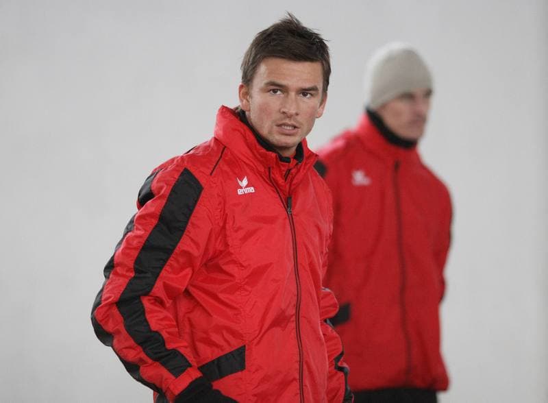 Football. Gornik Zabrze. Training. 12.07.2011