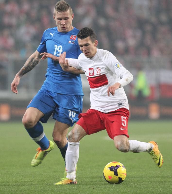 Football. International Friendly. Poland - Slovakia. 15.11.2013