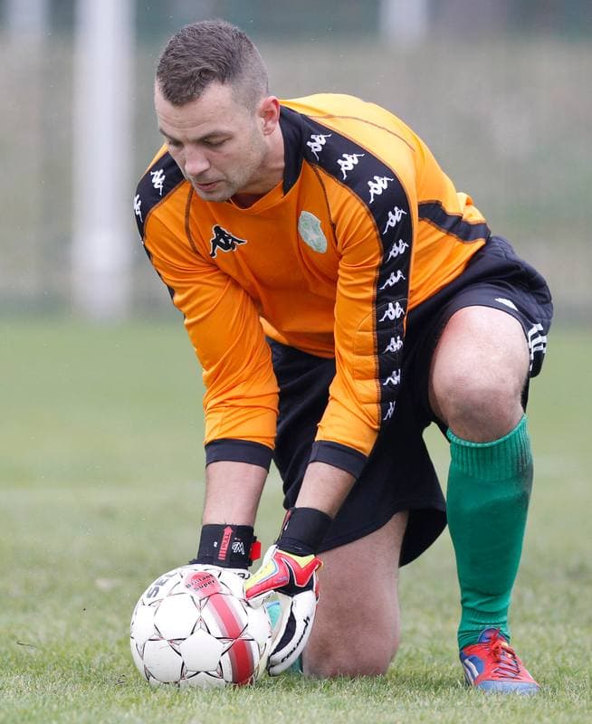 Football. III Liga Opolsko Slaska. Grunwald Ruda Slaska - Piast II Gliwice. 15.11.2014