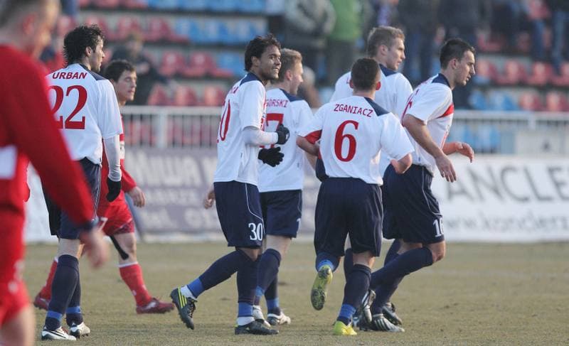Football. I liga. Piast Gliwice - Odra Wodzislaw Slaski. 05.03.2011