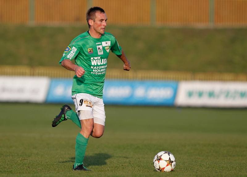 Football. II Liga Opolsko Slaska. Rozwoj Katowice - Nadwislana Gora. 15.11.2014