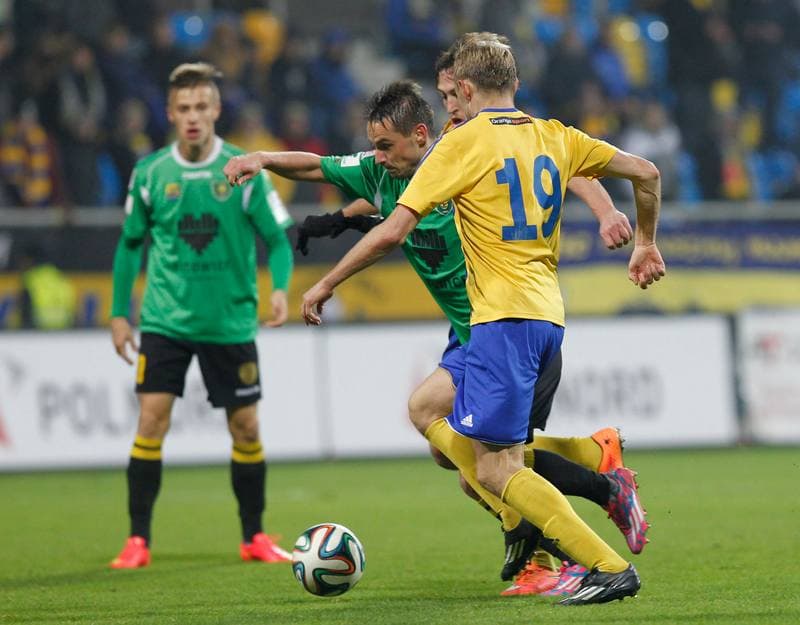 Football. I Liga. Arka Gdynia - GKS Katowice. 16.11.2014