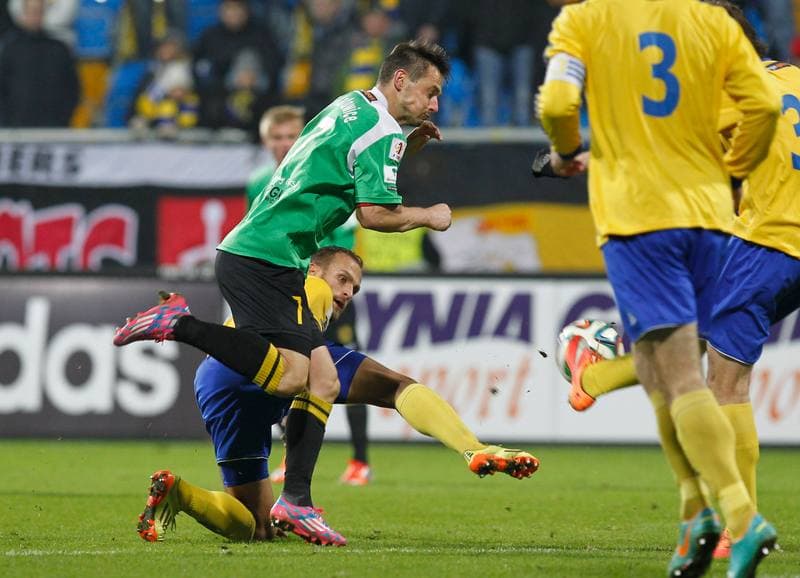 Football. I Liga. Arka Gdynia - GKS Katowice. 16.11.2014
