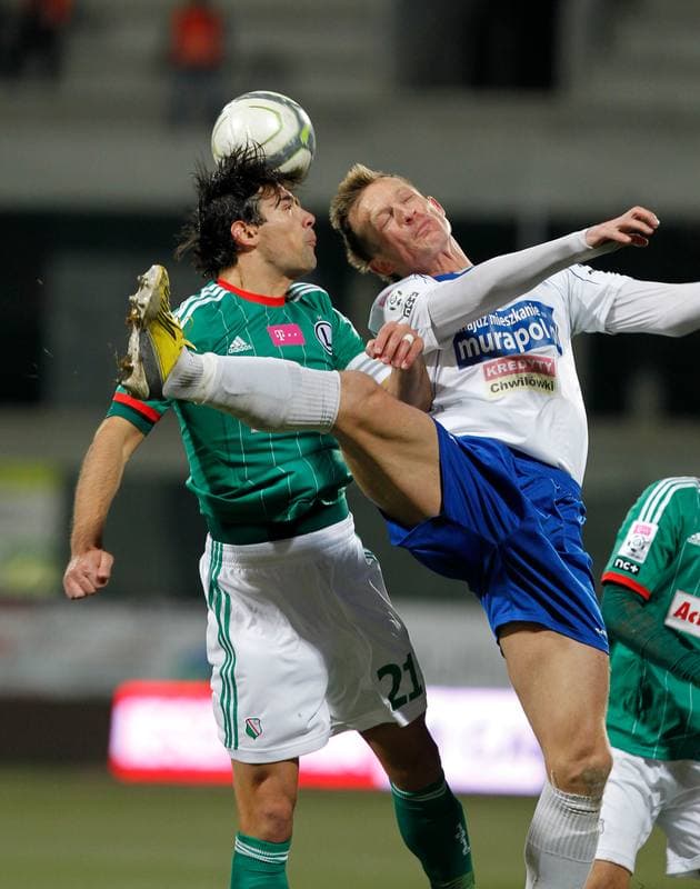 Football. T-Mobile Ekstraklasa. Podbeskidzie Bielsko Biala - Legia Warsaw. 01.12.2013