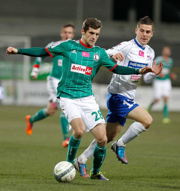 Football. T-Mobile Ekstraklasa. Podbeskidzie Bielsko Biala - Legia Warsaw. 01.12.2013