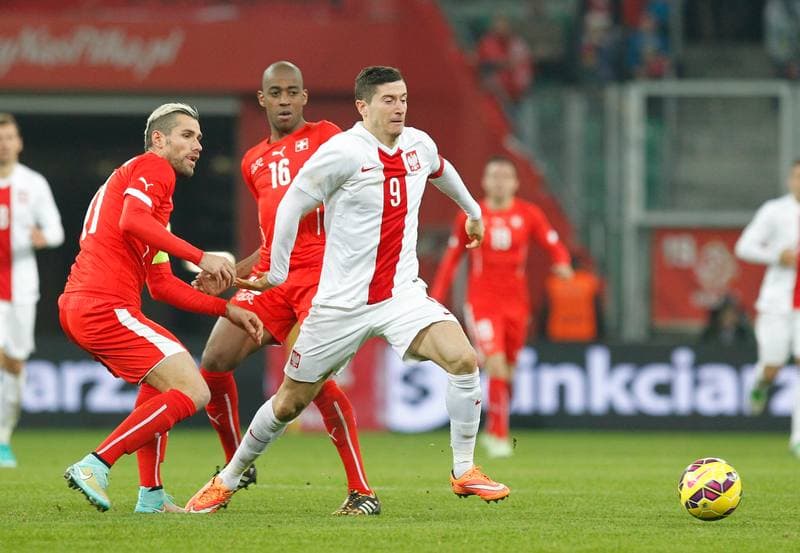Football. International Friendly. Poland - Switzerland. 18.11.2014
