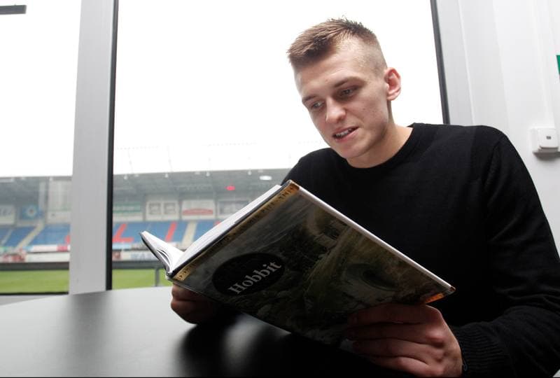 Football. Piast Gliwice. Press Conference. 19.11.2014