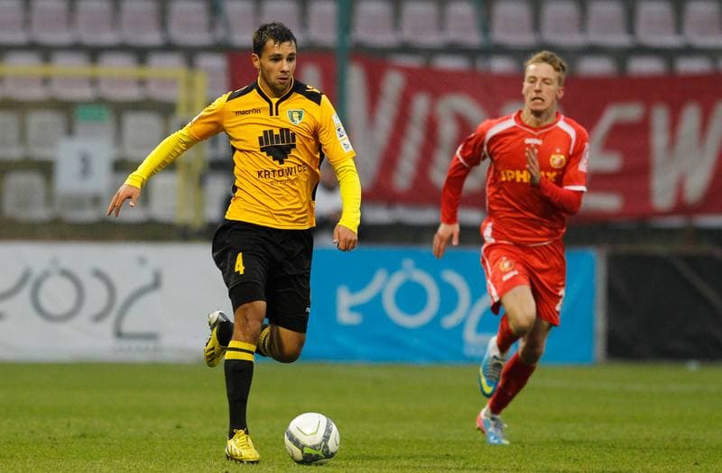 Football. I Liga. Widzew Lodz - GKS Katowice. 22.11.2014