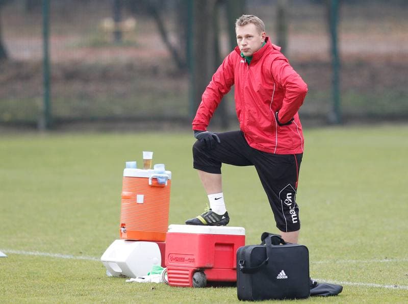 Football. GKS Katowice. Training. 29.06.2015
