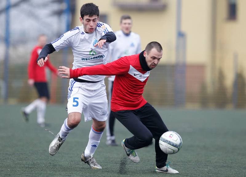 Football. Friendly Match. GKS Tychy - Ruch Chorzow. 19.01.2014