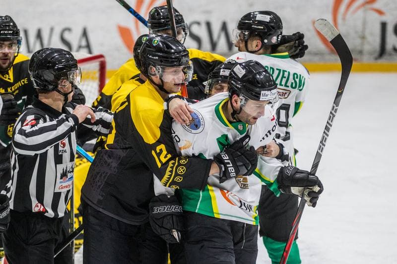 Ice Hockey. Polska Hokej Liga. JKH GKS Jastrzebie - GKS Katowice. 11.12.2020